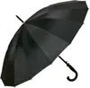 Clayre & Eef Erwachsenen-Regenschirm Ø 100x80 cm Schwarz Produktbild-Vorschau 1
