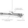 Feuchtraumleuchte 150cm für 1 LED Röhren, IP65 Produktbild-Vorschau 16