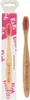 NORDICS Kinder-Bambuszahnbürste rosa 1 Stk. Produktbild-Vorschau 4