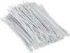 A pile of white twist ties. Produktbild-Vorschau