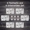 Tischset 6x45x30 cm + 6x10fi cm Platzset Tischmatte Produktbild-Vorschau 4