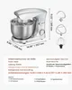 VEVOR Knetmaschine Küchenmaschine zum Backen, 1500 W Produktbild-Vorschau 7