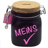 Spardose Geld Geschenk Ideen Meins Schwarz Größe M 0.75 Produktbild-Vorschau 2