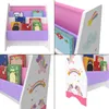 Scaffale per bambini 'Fisterra' con 4 vani portaoggetti Anteprima dell’immagine prodotto 7
