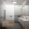 B.K.Licht LED Panel Flach Ø42cm Rund 22W 3000lm 4000K Produktbild-Vorschau 4