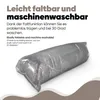 Hundebett, Hundekissen in Leinenoptik, Hundekorb, erhöhte Produktbild-Vorschau 7