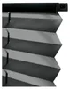 Sonello Plissee Klemmfix ohne Bohren 35cm x 120cm Schwarz Produktbild-Vorschau 4
