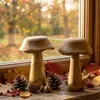 Lot de 2 champignons décoratifs en bois Mango à poser – 14 Voir les images du produit 6