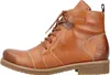 A side view of a brown leather boot. Produktbild-Vorschau
