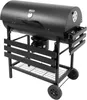 Barbecue au charbon de bois 71 x 35 cm avec couvercle et Voir les images du produit 8