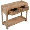 The Living Store Konsolentisch 82x33x73 cm Akazie Produktbild-Vorschau 3