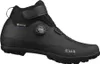 A black winter cycling shoe with a BOA closure system and Gore-Tex branding. Produktbild-Vorschau