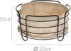 Lebensmittelkorb Brotkorb Ø 20 cm beige Produktbild-Vorschau 2