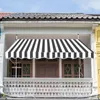 Jiubiaz tenda da sole per balcone braccio pieghevole tenda Anteprima dell’immagine prodotto 1