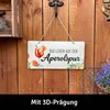 LANOLU Retro Blechschild Aperolspur, Cocktail Schild mit Produktbild-Vorschau 3