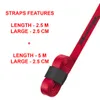 Master Lock 3126EURDAT Zwei Tragegurte mit Griff, Rot, 2,50 Produktbild-Vorschau 4