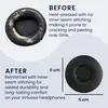 kwmobile 2x Ohr Polster für AKG N60NC Wired Ohrpolster - Produktbild-Vorschau 4