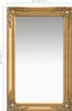 vidaXL Lustro ścienne w stylu barokowym 50 x 80 cm Złote Podgląd zdjęcia produktu 10