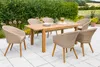 Merxx Gartenmöbelset "Arrone" 7tlg. - Aluminiumgestell mit Produktbild-Vorschau 1