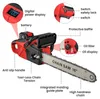 Akumulátorová řetězová pila - 40,6 cm - Bezuhlíkový motor - Náhled obrázku produktu 8