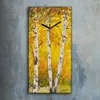 Leinwand Wanduhr Wandkunst Uhr Geräuschlos Kunstdruck 30x60 Produktbild-Vorschau 2