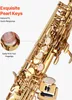 SucceBuy Sopransaxophon in B-Dur, Messing-Saxophon-Set mit Produktbild-Vorschau 4