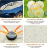 Faziango Sonnenschirm Ampelschirm 3x3 m Beige mit Solar LED Produktbild-Vorschau 3