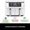 Friteuse à air double zone Ninja Max 9,5 L Blanc Voir les images du produit 26