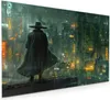 Küchenrückwand Spritzschutz Glas mit Motiv Regenmantel Produktbild-Vorschau 1