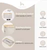 Collage of images and text highlighting features of a laundry basket. Náhľad obrázku produktu