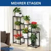 DanDiBo Étagère à fleurs indoor Métal Noir 6 niveaux 96578 Voir les images du produit 4