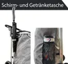 Faltbarer Aluminium Einkaufstrolley 57L (48L + 9L Kühlfach) Produktbild-Vorschau 3