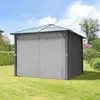 Pawilon ogrodowy 3x3 m Hardtop dach z poliwęglanu ok. 6 mm Podgląd zdjęcia produktu 4