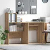 vidaXL Bureau Artisan-Chêne 131,5 x 50 x 106,5 cm Bois Voir les images du produit 2