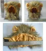 Süße Löwenkostüm, Löwenmähne mit Ohren für Katzen, kleine Produktbild-Vorschau 2
