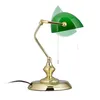 Relaxdays Bankerlampe mit Zugschalter, grüner Schirm, Produktbild-Vorschau 6