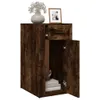 vidaXL Büroschrank Räuchereiche 40x49x75 cm Holzwerkstoff Produktbild-Vorschau 5