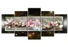 Tableau acoustique Fleurs 200 x 100 cm Tableau en 5 parties Voir les images du produit 2