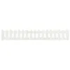 The Living Store Hochbeet Lattenzaun-Design Weiß 200x30x30 Produktbild-Vorschau 6