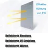 1 Stück Aluminisierte Wärmeisolierung Isolierfolie für Produktbild-Vorschau 3