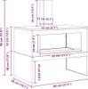 vidaXL Ohnisko hnedé 80 x 50 x 96 cm Oceľ odolná voči Náhľad obrázku produktu 8
