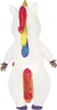 Aufblasbares Aufsitz Einhorn Kostüm für Mädchen Produktbild-Vorschau 8