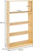 Standregal mit 5 Böden, praktisches Bücherregal aus Produktbild-Vorschau 6
