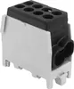 Hauptleitungsklemme Abzweigklemme HLAK 25-1/2/25 M2 schwarz Produktbild-Vorschau 1