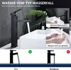 Homelody Wasserhahn Bad Schwarz Badarmaturen für Warm und Produktbild-Vorschau 2
