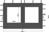 2 Seitenteile aus Polyester mit klarsicht Fenster Produktbild-Vorschau 4