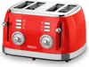 Sogo TOS-SS-5465, 4 dischi, rosso, acciaio inox, comando a Anteprima dell’immagine prodotto 5