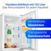 - Bomann KG 322.1 weiß Kühl-Gefrierkombination Produktbild-Vorschau 5