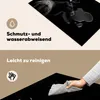 KitchenYeah© Herdabdeckplatte Hirsch - Schwarz - Porträt - Produktbild-Vorschau 2