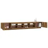 vidaXL 3-tlg. TV-Schrank-Set LED-Leuchten Räuchereiche Produktbild-Vorschau 14